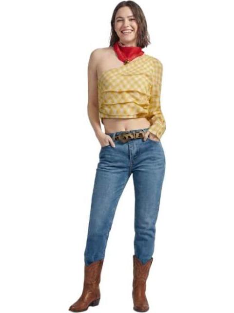 TOP ASIMETRICO AMARILLO HOLLY LAND