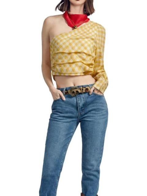 TOP ASIMETRICO AMARILLO HOLLY LAND - Imagen 3