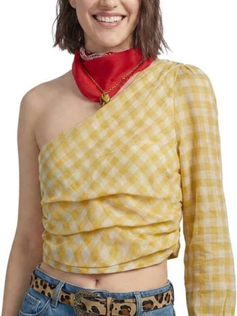 TOP ASIMETRICO AMARILLO HOLLY LAND - Imagen 6