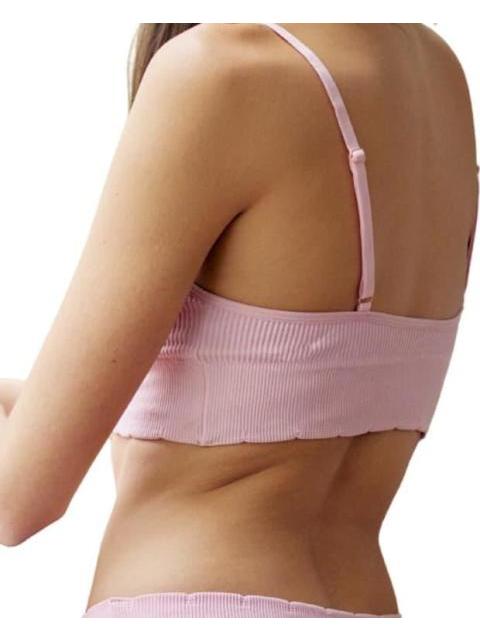 TOP BORDADO ROSA LOVE TO LOUNGE - Imagen 2