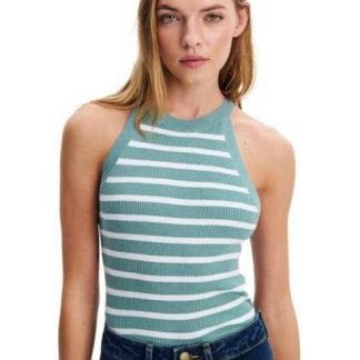 TOP CASUAL AZUL HOLLY LAND