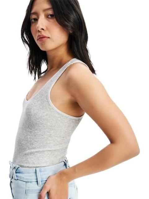 TOP CASUAL GRIS HOLLY LAND - Imagen 3