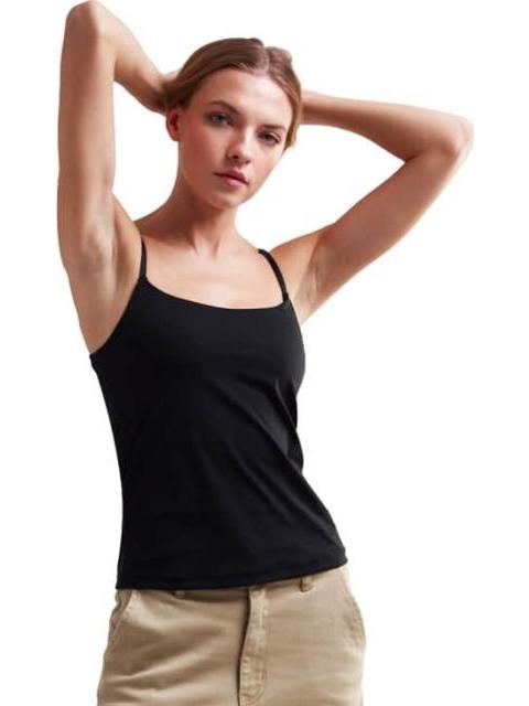 TOP CASUAL NEGRO HOLLY LAND - Imagen 3