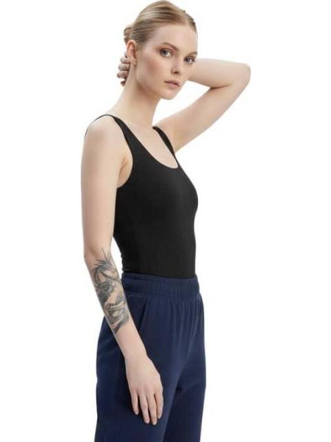 TOP CASUAL NEGRO HOLLY LAND - Imagen 5