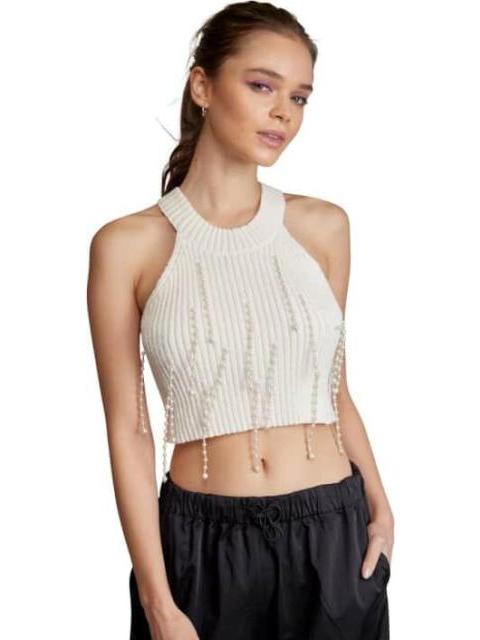 TOP CON PERLAS MARFIL HOLLY LAND - Imagen 4