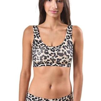TOP CORTE LASER ANIMAL PRINT LOVE TO LOUNGE