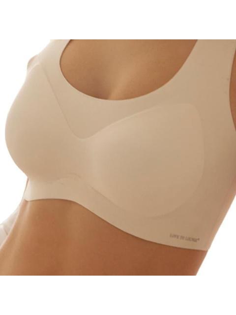 TOP CORTE LASER CREMA LOVE TO LOUNGE - Imagen 5