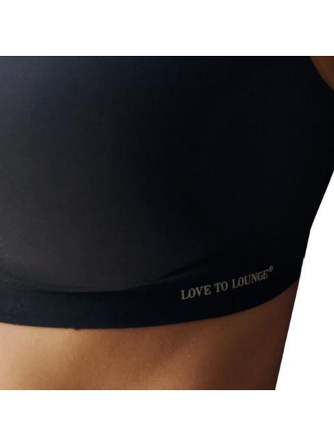 TOP CORTE LASER NEGRO LOVE TO LOUNGE - Imagen 6