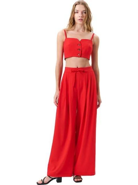 TOP CORTO ROJO HOLLY LAND