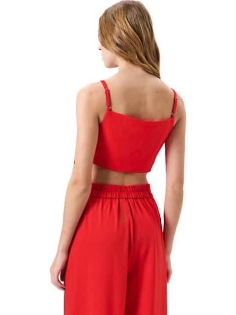 TOP CORTO ROJO HOLLY LAND - Imagen 4