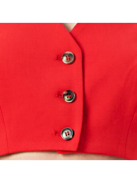 TOP CORTO ROJO HOLLY LAND - Imagen 6