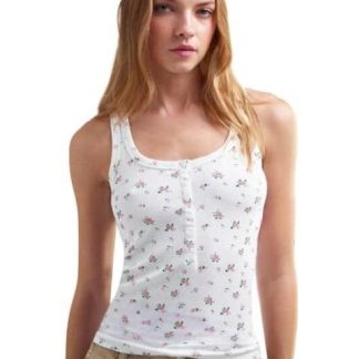 TOP DAMA BLANCO HOLLY LAND