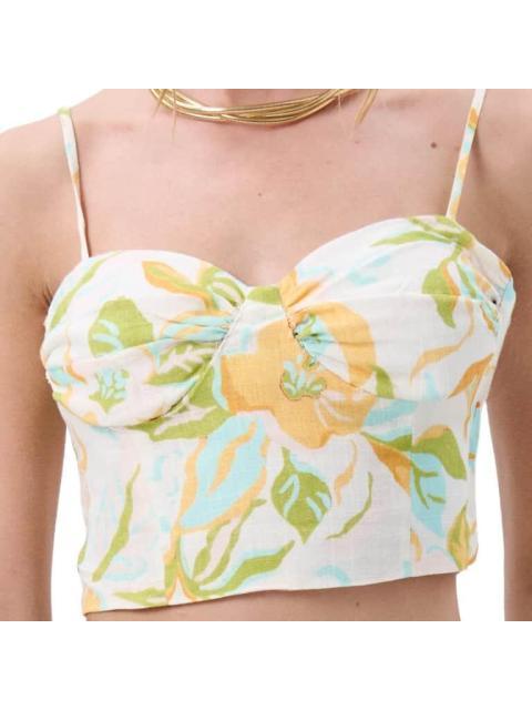 TOP DE LINO BEIGE HOLLY LAND - Imagen 6