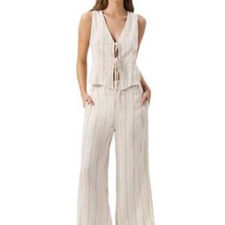 TOP DE LINO MARFIL HOLLY LAND