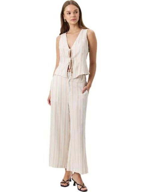 TOP DE LINO MARFIL HOLLY LAND - Imagen 2