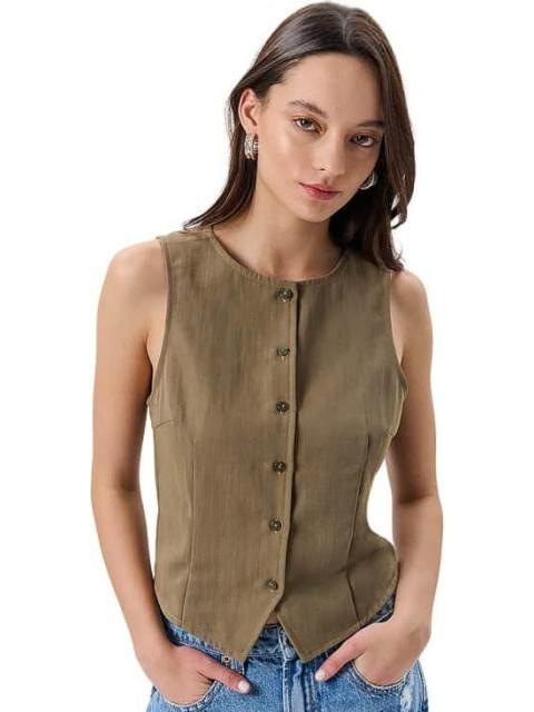 TOP LARGO CAMEL HOLLY LAND - Imagen 2