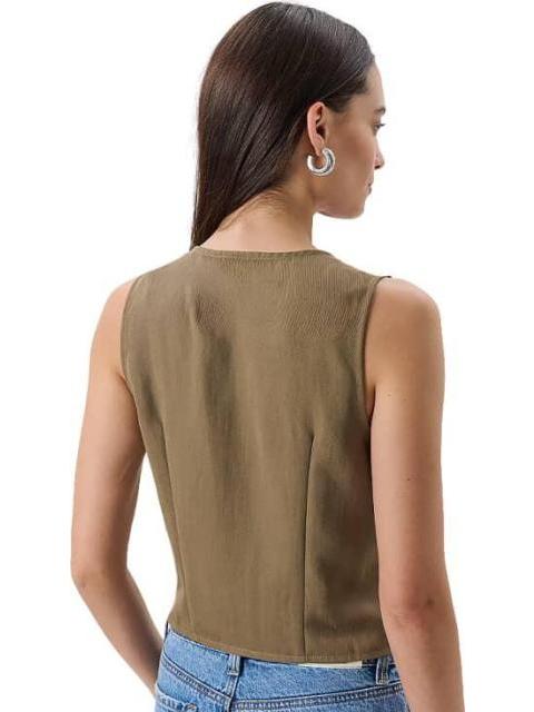 TOP LARGO CAMEL HOLLY LAND - Imagen 3
