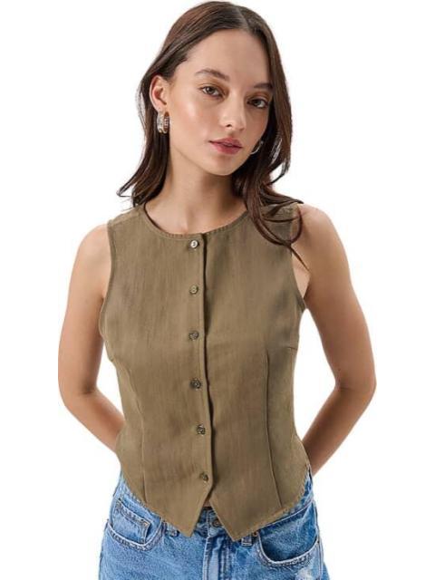 TOP LARGO CAMEL HOLLY LAND - Imagen 4