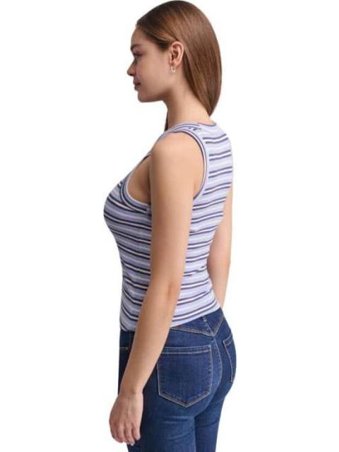 TOP RAYAS AZUL HOLLY LAND - Imagen 4