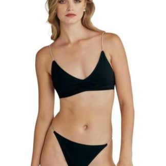 TOP TIRANTES CON BRILLOS NEGRO LOVE TO LOUNGE