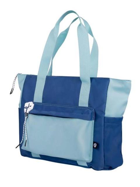 TOTEBAG AZUL PARA LAPTOP 16 PULGADAS TZLB01V COLOR AZUL Y TURQUESA