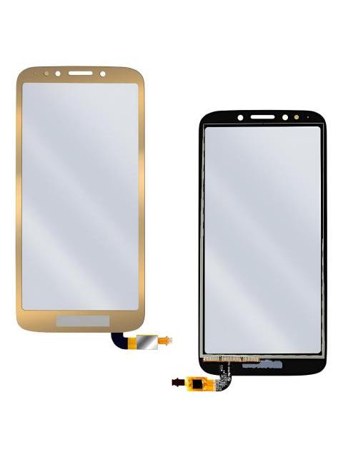 TOUCH TACTIL PARA MOTO E5 PLAY GO XT1920 REPUESTO DE CELULAR DORADO