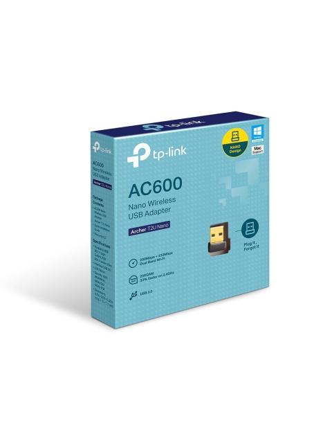 TP-LINK ADAPTADOR DE RED USB ARCHER T2U NANO INALAMBRICO WLAN 633 MBIT-S 2.4-5GHZ - Imagen 2