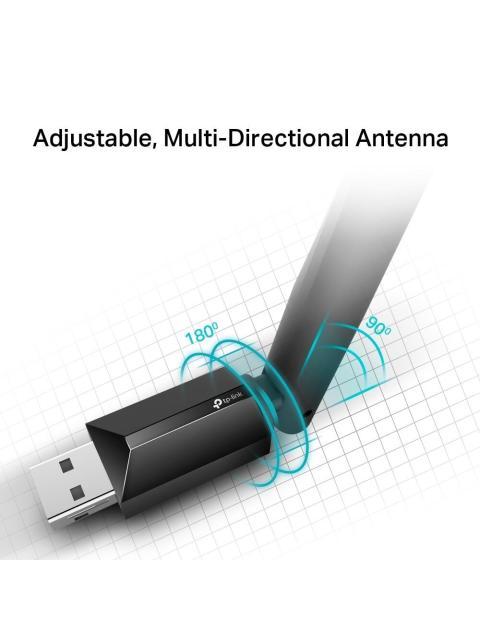 TP-LINK ADAPTADOR DE RED USB ARCHER T2U PLUS INALAMBRICO WLAN 600MBIT-S 2.4-5GHZ - Imagen 5