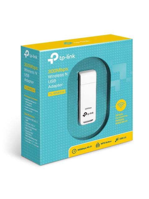 TP-LINK ADAPTADOR DE RED USB TL-WN821N INALAMBRICO WLAN 300MBIT-S BANDA 2.4 GHZ - Imagen 3