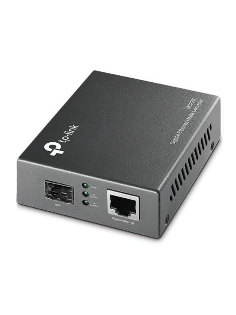TP-LINK CONVERTIDOR DE MEDIOS MC220L 10.000 METROS 1 PUERTO FIBRA MULTI-MONOMODO 1X RJ-45