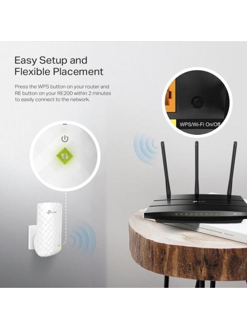 TP-LINK EXTENSOR DE RANGO DE BANDA DUAL AC750 INALAMBRICO 750 MBIT-S 3 ANTENAS INTERNAS - Imagen 3