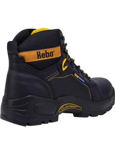 BOTIN INDUSTRIAL CASCO DE SEGURIDAD NEGRO KEBO - Imagen 3