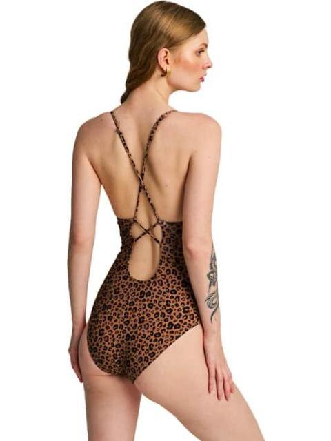 TRAJE DE BAÑO ANIMAL PRINT ANIMAL PRINT HOLLY LAND - Imagen 5