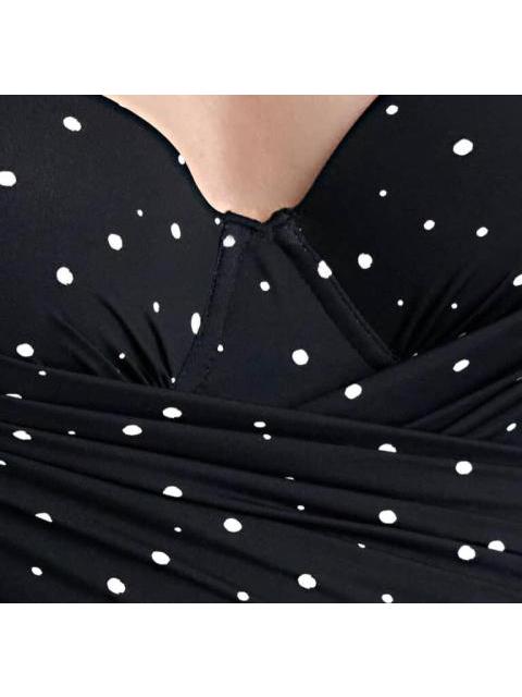 TRAJE DE BAÑO CON TRANSPARENCIAS NEGRO HOLLY LAND - Imagen 6