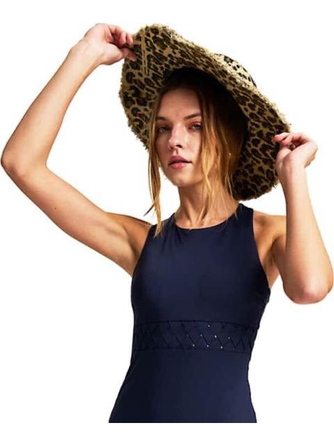TRAJE DE BAÑO DETALLE EN CINTURA AZUL MARINO HOLLY LAND - Imagen 5
