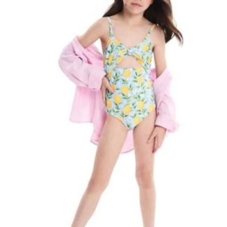 TRAJE DE BAÑO ESTAMPADO AZUL HOLLY LAND KIDS