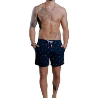 TRAJE DE BAÑO ESTAMPADO AZUL MARINO NEXT CO
