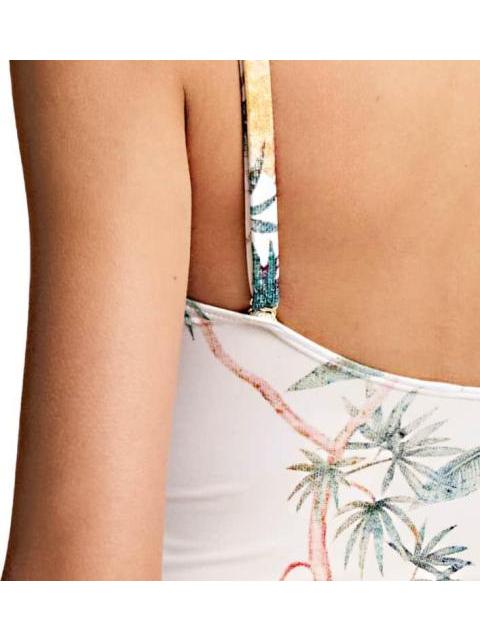 TRAJE DE BAÑO ESTAMPADO BEIGE/HUESO HOLLY LAND - Imagen 5
