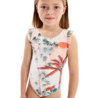 TRAJE DE BAÑO ESTAMPADO HUESO HOLLY LAND KIDS