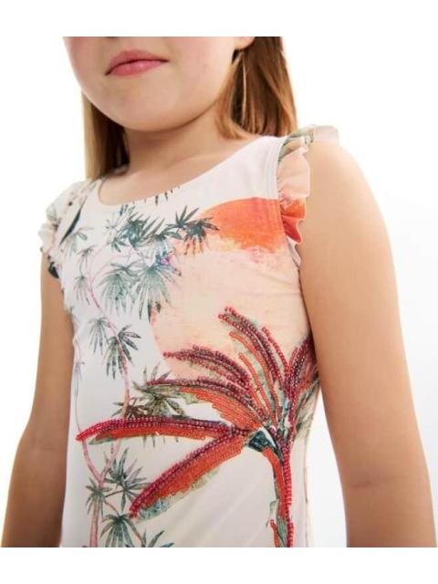TRAJE DE BAÑO ESTAMPADO HUESO HOLLY LAND KIDS - Imagen 5