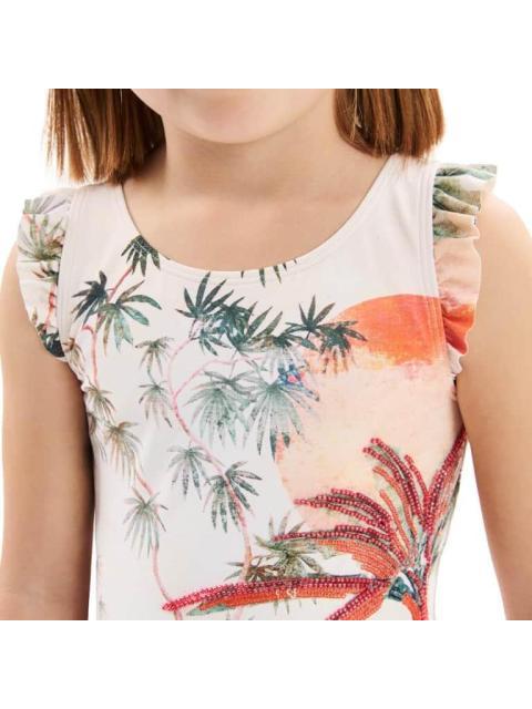 TRAJE DE BAÑO ESTAMPADO HUESO HOLLY LAND KIDS - Imagen 6