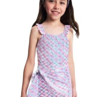 TRAJE DE BAÑO ESTAMPADO ROSA HOLLY LAND KIDS