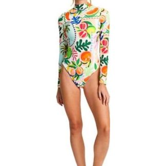 TRAJE DE BAÑO MANGA LARGA MULTICOLOR HOLLY LAND