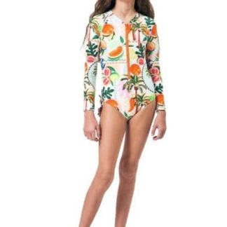 TRAJE DE BAÑO MANGA LARGA MULTICOLOR HOLLY LAND KIDS