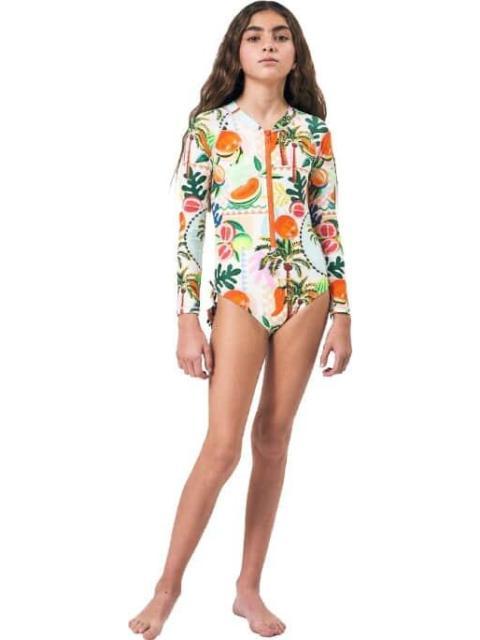 TRAJE DE BAÑO MANGA LARGA MULTICOLOR HOLLY LAND KIDS