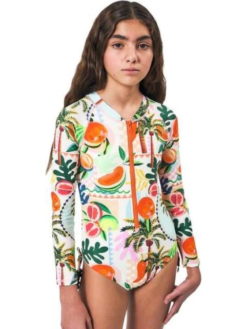TRAJE DE BAÑO MANGA LARGA MULTICOLOR HOLLY LAND KIDS - Imagen 4