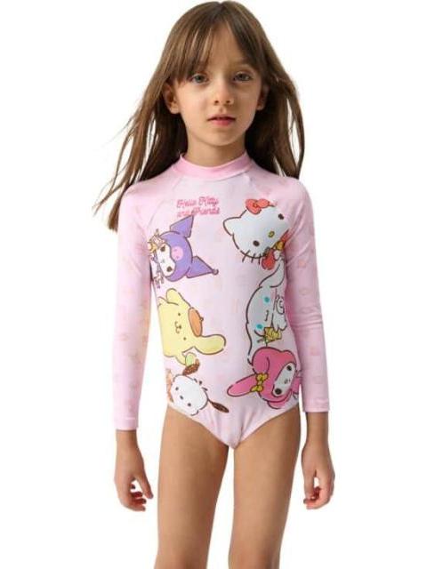 TRAJE DE BAÑO NIÑA HELLO KITTY AND FRIENDS ROSA HELLO KITTY AND FRIENDS - Imagen 2