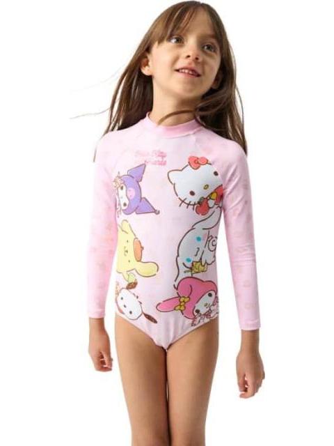 TRAJE DE BAÑO NIÑA HELLO KITTY AND FRIENDS ROSA HELLO KITTY AND FRIENDS - Imagen 3