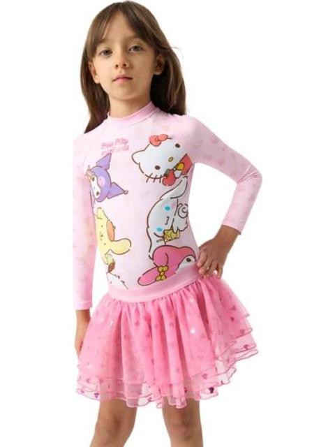 TRAJE DE BAÑO NIÑA HELLO KITTY AND FRIENDS ROSA HELLO KITTY AND FRIENDS - Imagen 5