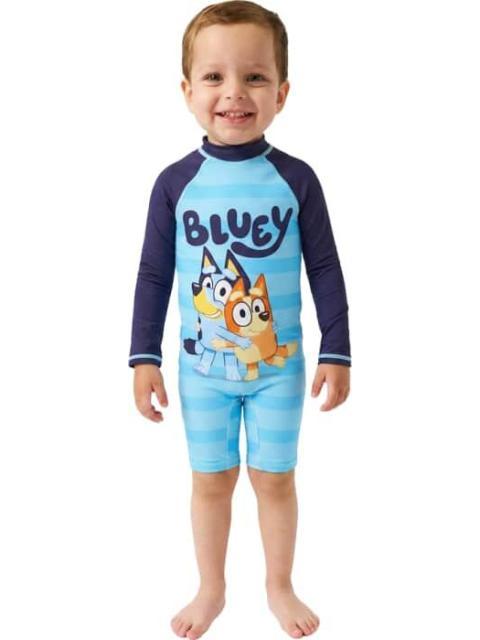 TRAJE DE BAÑO TOODLER BLUEY AZUL BLUEY